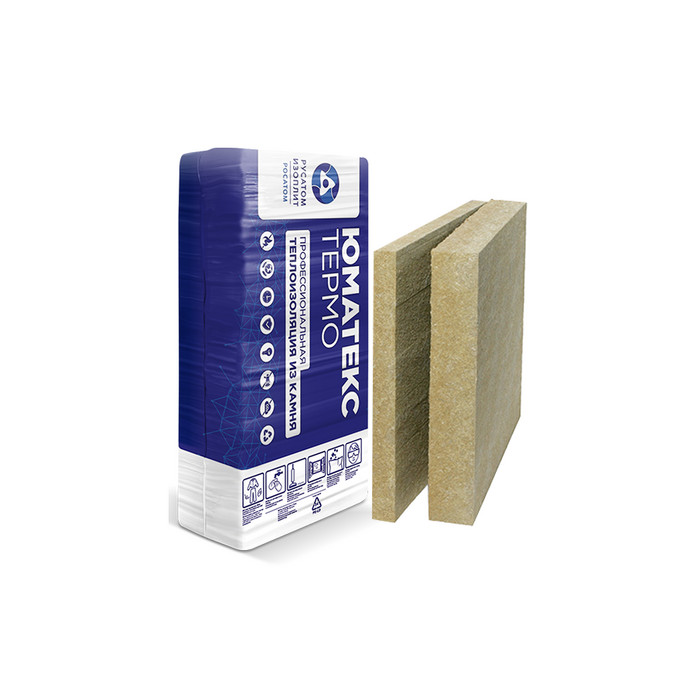 Утеплитель ЮМАТЕКС ТЕРМО ROS 80t 40х1200х1800